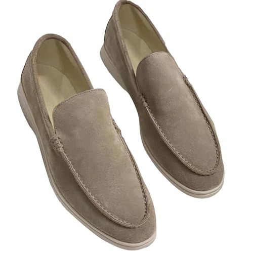 Herren-Freizeitschuhe, Schlupfschuhe, formelle Schuhe für Herren, modisch, vielseitig, lässig, elegant, elegante Herrenschuhe, solide Wildleder-Slipper für Herren, schwarze Schuhe, Herren-Sneaker von Generisch