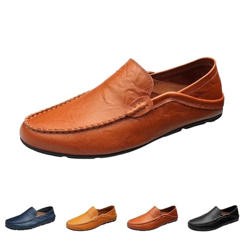 Herren Freizeitschuhe Sneaker Slipper Mokassin Canvas Flache Halbschuhe Outdoor Schlupfschuhe Bequem Wanderschuhe Freizeit Sneaker Formell Anzugschuhe Business Schuhe Slip On Herrenschuhe von Generisch