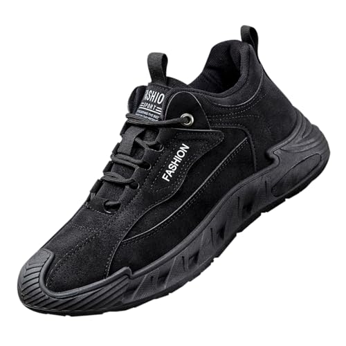Herren Frühling und Herbst Winter Dicke rutschfeste bequeme Konstruktion Arbeitsschuhe Casual Wandern und Laufen Sportschuhe Herren Sneaker Socken, Schwarz , 8 UK 3X-Narrow Herren Frühling und Herbst Winter Dicke rutschfeste bequeme Konstruktion Arbeitsschuhe Casual Wandern und Laufen Sportschuhe Herren Sneaker Socken, Schwarz , 8 UK 3X-Narrow von Generisch