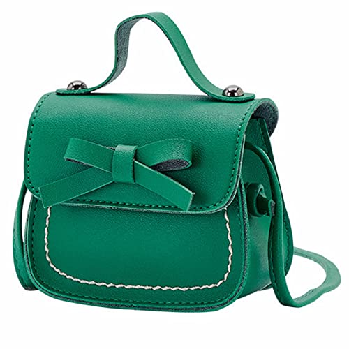 Herren-Geldbörsen oder Schultertaschen für Mädchen, eine Umhängetasche, einfarbig, Schleife, modische Schultertasche, Kinder, grün, Einheitsgröße Herren-Geldbörsen oder Schultertaschen für Mädchen, eine Umhängetasche, einfarbig, Schleife, modische Schultertasche, Kinder, grün, Einheitsgröße von Generisch