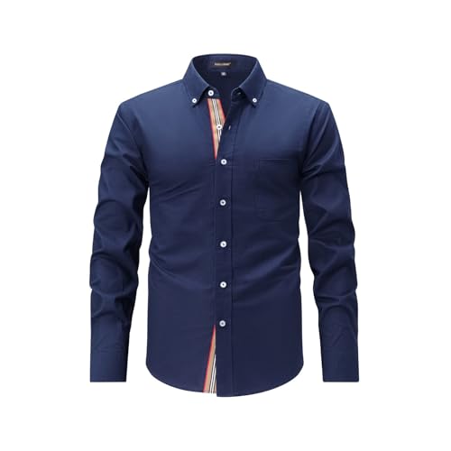 Herren Hemd Regular Fit Businesshemd Langarm Regular Fit Trachtenhemd Pure Langarm Hemd Bügelfrei Bügelleichtes Businesshemd Anzug Hemd Stretch Freizeithemden Herren Hemd Regular Fit Businesshemd Langarm Regular Fit Trachtenhemd Pure Langarm Hemd Bügelfrei Bügelleichtes Businesshemd Anzug Hemd Stretch Freizeithemden von Generisch