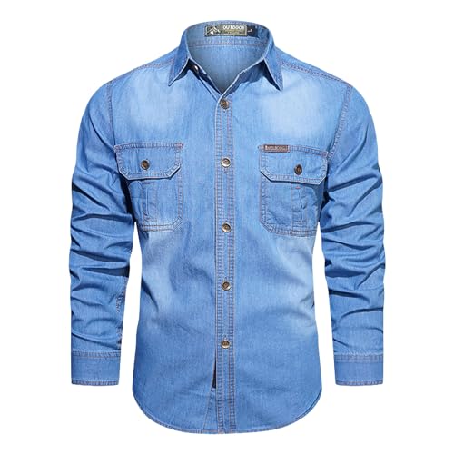 Herren Hemden Langarm Henley Sommerhemd Regular Fit Men Shirts Business Hemd Freizeithemd Leinenhemd Oberhemd Aus Baumwolle Button down Hemden Herren Hemden Langarm Henley Sommerhemd Regular Fit Men Shirts Business Hemd Freizeithemd Leinenhemd Oberhemd Aus Baumwolle Button down Hemden von Generisch