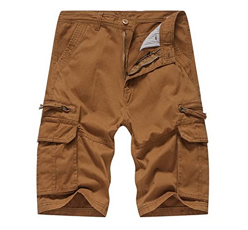 Herren Hosen modern Chino Cargo Hosen männer Jeans männer Hosen Unterhosen männer Kurze Hosen Herren Sport Hosen Jeans a-Kaffee XXL 30.99 von Generisch