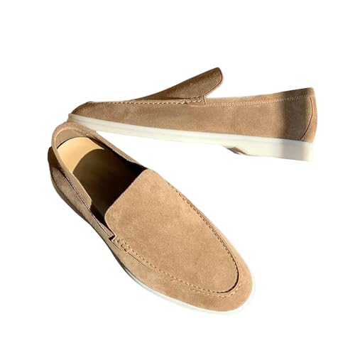 Herren Jfwmaccartney Suede Sn Loafer Freizeitschuhe Herren Sportlich Sneaker Wasserdicht Atmungsaktiv Sportschuhe Leicht Wanderschuhe Joggingschuhe Fitnessschuhe Halbschuhe Spitze Spitzschuh von Generisch