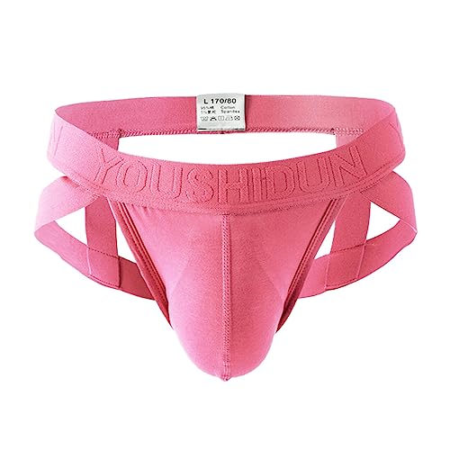 Herren Jockstraps Jocks Männer Strings Tanga Stretch Tanga Slip Männer Unterwäsche Jockstrap Straps Sport Tangaslip Unterhosen String Sportunterwäsche Party Clubwear (M) von Generisch