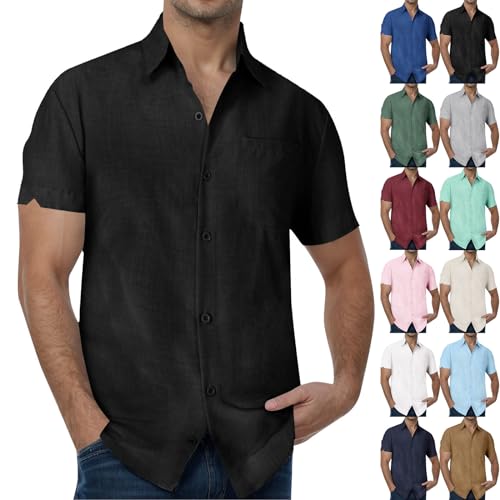 Herren Kurzarm Hemden Freizeit Hemd Sommer Stretch Hemden Formales Business Hemd Oberteile Hemd Slim Fit Herrenhemd Baumwolle Freizeithemd Hemden Leichte Stehkragenhemd Top Übergröße Reagular Fit Herren Kurzarm Hemden Freizeit Hemd Sommer Stretch Hemden Formales Business Hemd Oberteile Hemd Slim Fit Herrenhemd Baumwolle Freizeithemd Hemden Leichte Stehkragenhemd Top Übergröße Reagular Fit von Generisch