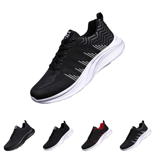Herren Laufschuhe Turnschuhe Sportschuhe Sneaker Running Tennis Schuhe Leichtgewichts Atmungsaktiv Sportsschuhe Outdoor Fitness Jogging Walkingschuhe Fashion Freizeit Straßenlaufschuhe von Generisch