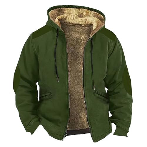 Herren-Mäntel Arbeitsjacke Herren Dicke Fleecejacken Winter Langarm Mantel Hoody Mit KapuzeWintermantel Herren Warm Skianzug Männer Jacke Angebote des Tages Heute armeegrün L Herren-Mäntel Arbeitsjacke Herren Dicke Fleecejacken Winter Langarm Mantel Hoody Mit KapuzeWintermantel Herren Warm Skianzug Männer Jacke Angebote des Tages Heute armeegrün L von Generisch