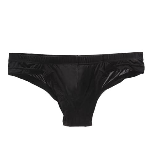 Herren Mini Slip Unterwäsche aus Eisseide Dünn Ausbuchtung Briefs Niedrige Bikinis Slips von Generisch