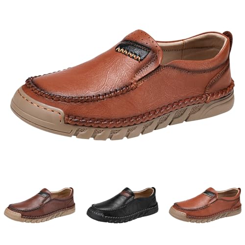 Herren Ohne Schnürsenkel Loafers Business Schuhe Slip On Bootsschuhe Freizeitschuhe Fahrenschuhe Weich Halbschuhe Business-Schuhe Weichen Sohle Barfußschuhe Schlüpfenschuhe Klassische Segelschuhe Herren Ohne Schnürsenkel Loafers Business Schuhe Slip On Bootsschuhe Freizeitschuhe Fahrenschuhe Weich Halbschuhe Business-Schuhe Weichen Sohle Barfußschuhe Schlüpfenschuhe Klassische Segelschuhe von Generisch