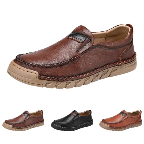 Herren Ohne Schnürsenkel Loafers Business Schuhe Slip On Bootsschuhe Freizeitschuhe Fahrenschuhe Weich Halbschuhe Business-Schuhe Weichen Sohle Barfußschuhe Schlüpfenschuhe Klassische Segelschuhe Herren Ohne Schnürsenkel Loafers Business Schuhe Slip On Bootsschuhe Freizeitschuhe Fahrenschuhe Weich Halbschuhe Business-Schuhe Weichen Sohle Barfußschuhe Schlüpfenschuhe Klassische Segelschuhe von Generisch
