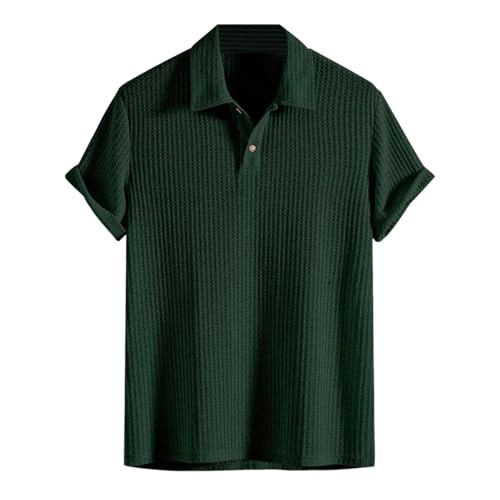 Herren Polo Shirt Strick Poloshirt 2025 Regular Sportshirt Passform Workout Fitnessshirt Kontraststreifen Strand Fitness Sweatshirt Herren Polo Shirt Strick Poloshirt 2025 Regular Sportshirt Passform Workout Fitnessshirt Kontraststreifen Strand Fitness Sweatshirt von Generisch