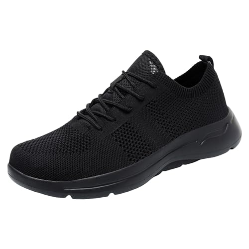Herren Schuhe Sportschuhe Laufschuhe Atmungsaktiv Turnschuhe Freizeit Schuhe Sportlicher Sneaker Mit Memory Foam Trainingsschuhe Schnürsenkel Ohne Binden Sportschuhe von Generisch