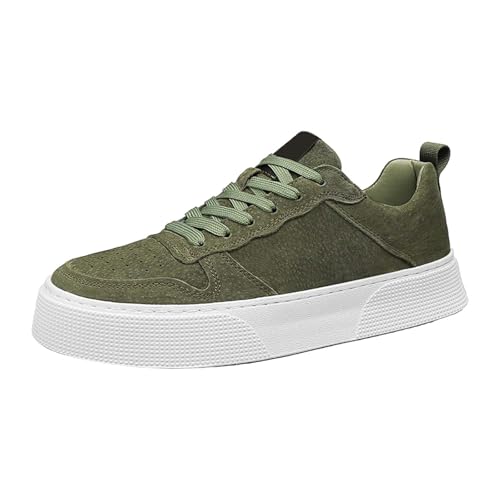 Herren-Sneaker, Größe 48, Fuß-Steigbügel-Sneaker, Netzstoff, bequeme Freizeitschuhe, Fahrradschuhe, grün, 40 2/3 EU Herren-Sneaker, Größe 48, Fuß-Steigbügel-Sneaker, Netzstoff, bequeme Freizeitschuhe, Fahrradschuhe, grün, 40 2/3 EU von Generisch