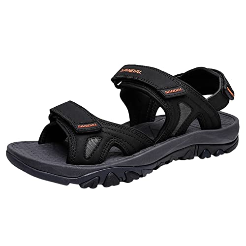 Herren Sportsandale Sommer Hiking Sandale Trekking Wanderschuhe Atmungsaktiv Wanderschuhe rutschfeste Outdoorsandalen Wolken Trekkingsandalen Offene Zehe Sommerschuhe Strandschuhe Freizeitschuhe von Generisch