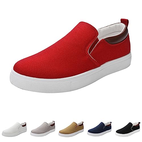 Herren Sportschuhe : Freizeitschuhe Sneaker Segelschuhe Bootsschuhe Einfarbige Sommerschuhe Stoff Walkingschuhe Turnschuhe Ohne Schnürung Flache Leicht Streetwear Fitnessschuhe Halb Schlupfschuhe Herren Sportschuhe : Freizeitschuhe Sneaker Segelschuhe Bootsschuhe Einfarbige Sommerschuhe Stoff Walkingschuhe Turnschuhe Ohne Schnürung Flache Leicht Streetwear Fitnessschuhe Halb Schlupfschuhe von Generisch