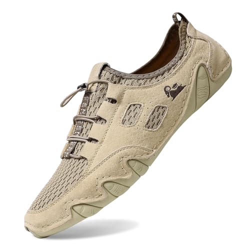 Herren Sportschuhe Turnschuhe Slip-on Schuhe Laufschuhe Unsichtbare Heben Höhere Plateau Dicke Sohle Trekkingschuhe Mit Drehverschluss Sommer Fitnessschuhe Walkingschuhe Outdoor Fitness Jogging Sports von Generisch