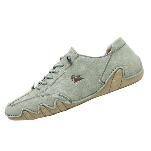 Herren Sportschuhe for Alpaca Barfuss Barfußschuhe Ergonomisch, Wasserdicht, Atmungsaktiv Leder-Sportschuhe für Outdoor, Laufen, Wandern Bequeme Leichte Sommerschuhe Damen & Herren von Generisch