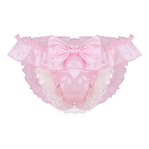 Herren String Tanga Briefs Unterwäsche Erotik Dessous Bikini Sissy Panties Männer Spitzen Rüschen Slip elastische Unterhose Bowknot Reizwäsche Herren String Tanga Briefs Unterwäsche Erotik Dessous Bikini Sissy Panties Männer Spitzen Rüschen Slip elastische Unterhose Bowknot Reizwäsche von Generisch