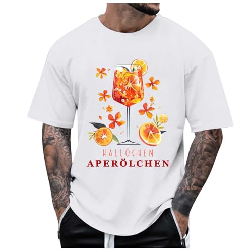Herren T-Shirt Karneval und Fasching Hallöchen Aperölchen I Aperol Spritz Lustiges Freizeitshirt mit Cocktail Druck Leicht Top Casual Bluse Stretch Sportshirt Stilvolle Fun-T-Shirt Oberteile Herren T-Shirt Karneval und Fasching Hallöchen Aperölchen I Aperol Spritz Lustiges Freizeitshirt mit Cocktail Druck Leicht Top Casual Bluse Stretch Sportshirt Stilvolle Fun-T-Shirt Oberteile von Generisch