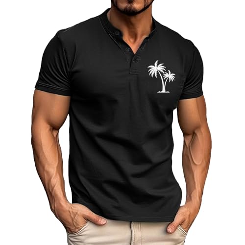 Herren T-Shirt Rundhals Kurzarm Sommer Oberteile Regular Fit Sport Fitness Funktionsshirt Einfarbig Basic Unterhemd Business Shirts T Shirt Schwarz Herren T-Shirt Rundhals Kurzarm Sommer Oberteile Regular Fit Sport Fitness Funktionsshirt Einfarbig Basic Unterhemd Business Shirts T Shirt Schwarz von Generisch