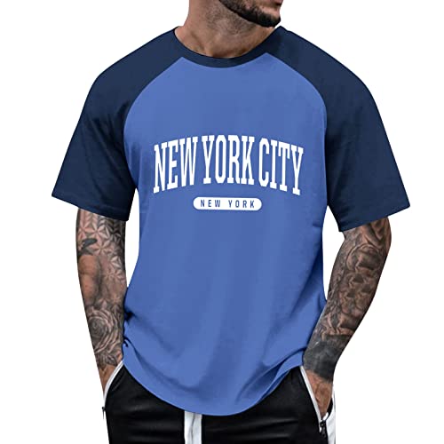 Herren Tshirt Oversized Sommer T-Shirt Rundhals Kurzarm Drucken Basic Shirts Männer Lose Freizeitshirts Sportshirts Oberteile Baumwoll T Shirt Herren Orange Herren Tshirt Oversized Sommer T-Shirt Rundhals Kurzarm Drucken Basic Shirts Männer Lose Freizeitshirts Sportshirts Oberteile Baumwoll T Shirt Herren Orange von Generisch