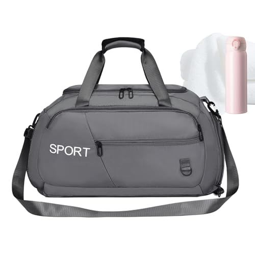 Herren-Turnbeutel, Turnbeutel-Reisetasche, Sport-Reisetasche Mit Schultergurt Mehreren Taschen, Wasserdicht Großes Fassungsvermögen Für Den Außenbereich von Generisch