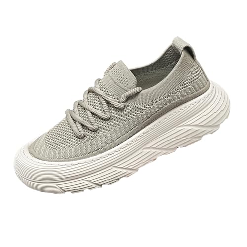 Herren-Turnschuhe, klobige Wanderschuhe, rutschfeste Schnürung, Wanderschuhe, weich gepolstertes Fußbett, Sicherheitstrainer, Netzfutter, atmungsaktiv, athletischer Turnschuh, Anti-Smashing von Generisch