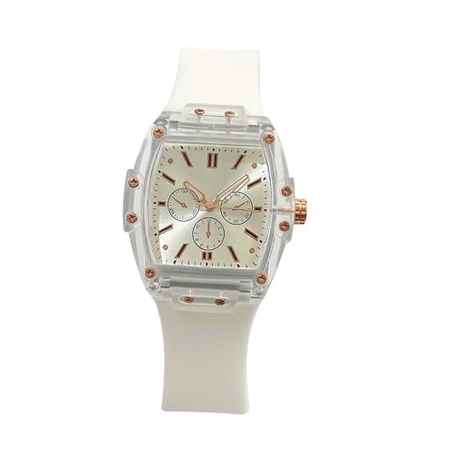 Herren Uhr Männer Armbanduhren Modische Damenuhr Wunderschöne und kompakte Damenuhr Lässige und einfache Elegante Damenuhr Analog Quarzuhr für Damen (A, One Size) von Generisch