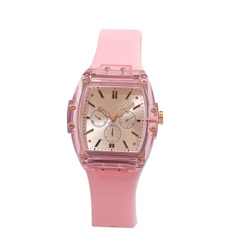 Herren Uhr Männer Armbanduhren Modische Damenuhr Wunderschöne und kompakte Damenuhr Lässige und einfache Elegante Damenuhr Analog Quarzuhr für Damen (C, One Size) von Generisch