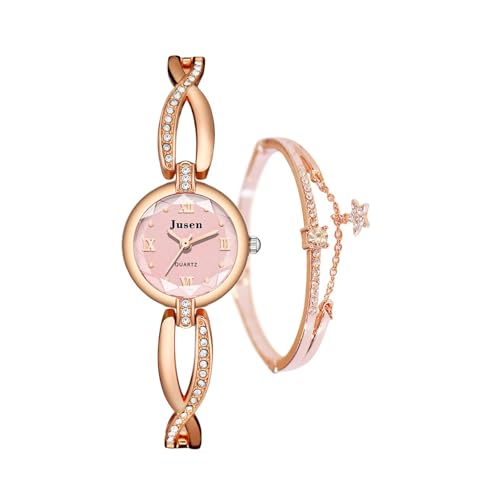 Herren-Uhren Analog Quarz Feine Armband-Mode-Studenten-Uhr-Uhr-College-Art-kleine -Armband-Frauen-Uhr (One Size) von Generisch