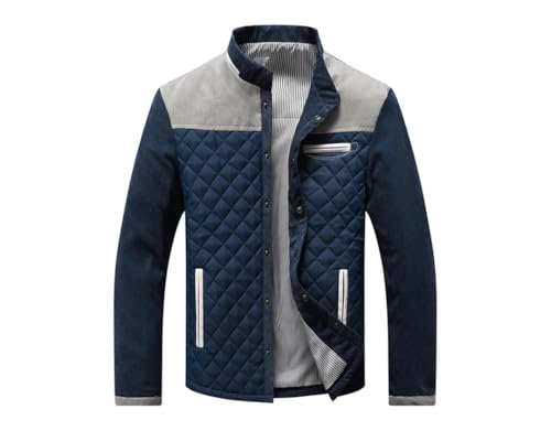 Herren Vier Jahreszeiten Jacke Freizeit Outdoor Jacke Straßenjacke Bekleidung, gray9, XXL von Generisch