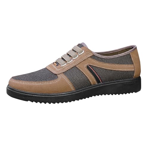 Herren Walkingschuhe Freizeitschuhe Sneakers Mit Dicker Sohle Atmungsaktives Mesh Laufsportschuhe Leichtgewichts Breathable Freizeit StraßEnlaufschuhe Trekkingschuhe Joggingschuhe Turnschuhe von Generisch