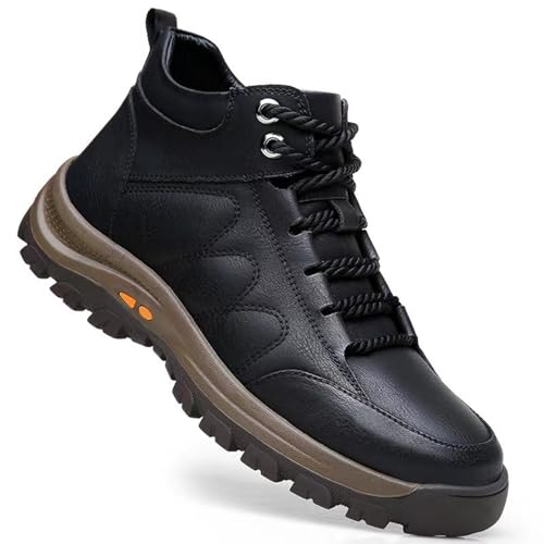 Herren Warm Leder Schuhe Wasserdichte Wanderstiefel Wanderschuhe Herren Outdoor Schuhe Rutschfeste Winterschuhe Warme Winterstiefel Mit PlüSchfutter LäSsig Bequem Trekkingschuhe Herren Warm Leder Schuhe Wasserdichte Wanderstiefel Wanderschuhe Herren Outdoor Schuhe Rutschfeste Winterschuhe Warme Winterstiefel Mit PlüSchfutter LäSsig Bequem Trekkingschuhe von Generisch