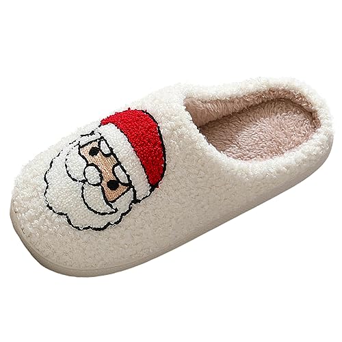 Herren Winter Warme Hausschuhe Bequem Plüsch Pantoffeln Warme Leichte Weiche Slipper Memory Foam Plüsch Pantoffeln Unisex Lndoor Outdoor Slippers von Generisch