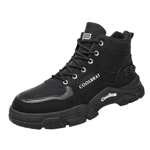 Herren Winterschuhe Winter Boots Winterstiefel Rutschfeste Stiefeletten Wasserdicht Schneestiefel Warme Bequeme GefüTtert Stiefel Outdoor Trekkingschuhe Wanderstiefel Schlupfstiefel Herren Winterschuhe Winter Boots Winterstiefel Rutschfeste Stiefeletten Wasserdicht Schneestiefel Warme Bequeme GefüTtert Stiefel Outdoor Trekkingschuhe Wanderstiefel Schlupfstiefel von Generisch
