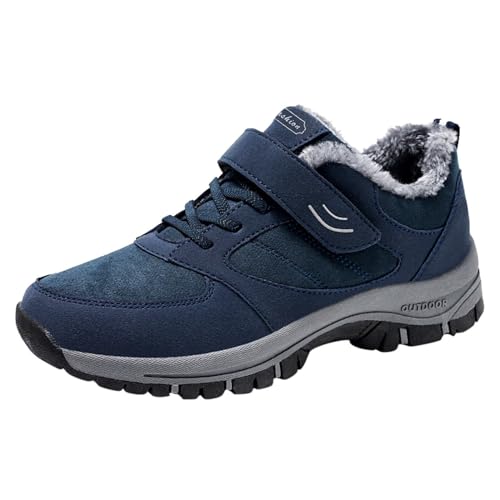 Herren Winterstiefel Warm Gefütterte Wasserdicht, Atmungsaktiv Winterschuhe Mit Schnallen, Bequeme Schnürstiefel Winter Schuhe Sneaker Rutschfest Freizeitschuhe Wanderschuhe Outdoor Schlupfstiefel Herren Winterstiefel Warm Gefütterte Wasserdicht, Atmungsaktiv Winterschuhe Mit Schnallen, Bequeme Schnürstiefel Winter Schuhe Sneaker Rutschfest Freizeitschuhe Wanderschuhe Outdoor Schlupfstiefel von Generisch