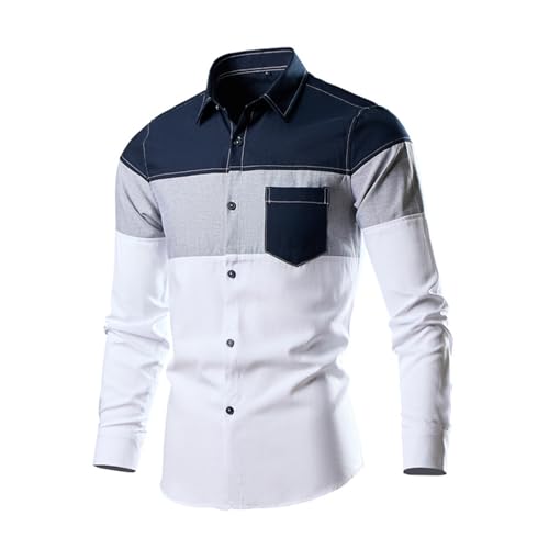 Herrenhemden Langarm Bügelfrei,Herren Hemd Langarm Regular Fit Business Freizeithemd Stretch Einfarbig Basic Hemd Bügelleicht Button Down Hemd Slim Fit Hemd Herren Geschenk für Freund/Ehemann/Sohn Herrenhemden Langarm Bügelfrei,Herren Hemd Langarm Regular Fit Business Freizeithemd Stretch Einfarbig Basic Hemd Bügelleicht Button Down Hemd Slim Fit Hemd Herren Geschenk für Freund/Ehemann/Sohn von Generisch