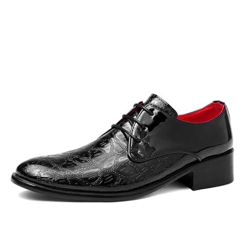 Herrenschuhe, formelle Business-Oxford-Schuhe für Herren, Smoking, Anzugschuh für Herren, Schwarz , 38 2/3 EU Herrenschuhe, formelle Business-Oxford-Schuhe für Herren, Smoking, Anzugschuh für Herren, Schwarz , 38 2/3 EU von Generisch