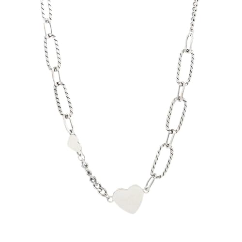 Herzförmiger Halskettenanhänger Weihnachten für Frauen Accessoires Choker von Generisch