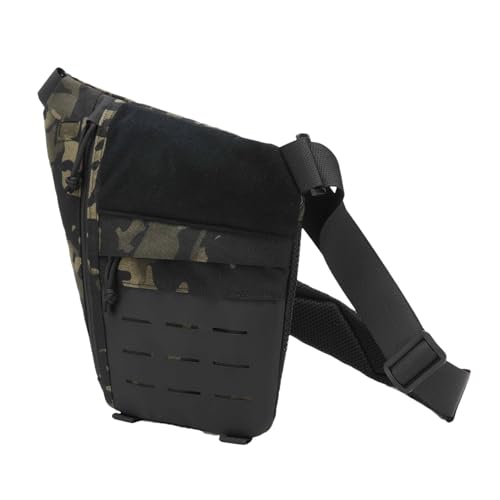 Hidding Unterarm-Umhängetasche, Achseltasche,Schulter-Aufbewahrungstasche - Mehrzweck-Nylontasche, wasserdicht und verschleißfest, verstellbare Riementasche für Reisen, Outdoor, Geldbörse, Telefon, Sc von Generisch