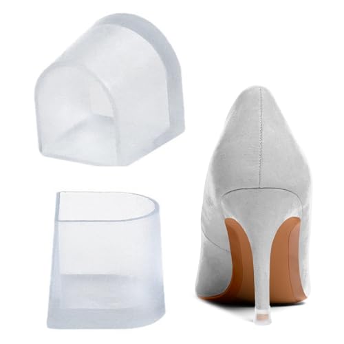 High Heel Protectors - PVC Anti Slip Heel Covers | Ergonomische Absätze Wache beim Tanzen und Gehen | Transparente Absätzeschutz verhindern Schäden | Schuhkappen für Frauen täglich im Freien im Freien von Generisch