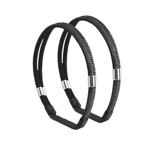 High Heel Schuhriemen Damen - Glitzer Strass Schuh Accessoire, Elastische Anti-Rutsch Bänder | Sicherer Halt für Pumps, Sandaletten und High Heels, Kein Installationsaufwand, Modisches Accessoire für von Generisch