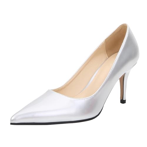 High Heels Damen Größe 11 Schuhe Freizeitschuh Unisex Leichte Arbeitsschuhe Sportlich Atmungsaktiv Slip Arbeit Turnschuhe Plateauschuh Damen Heels Größe 42, silber, 40.5 EU High Heels Damen Größe 11 Schuhe Freizeitschuh Unisex Leichte Arbeitsschuhe Sportlich Atmungsaktiv Slip Arbeit Turnschuhe Plateauschuh Damen Heels Größe 42, silber, 40.5 EU von Generisch