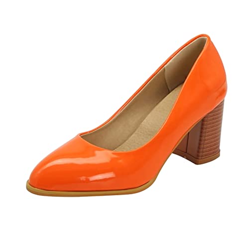 High Heels Hohe Schuhe Damen Pumps mit Blockabsatz Damen mit Stiletto Absatz Spitze Zehen,spitzem Zehenbereich und niedrigem Blockabsatz,Hochzeitsschuhe, Elegante Partys Stöckelschuhe High Heels Hohe Schuhe Damen Pumps mit Blockabsatz Damen mit Stiletto Absatz Spitze Zehen,spitzem Zehenbereich und niedrigem Blockabsatz,Hochzeitsschuhe, Elegante Partys Stöckelschuhe von Generisch