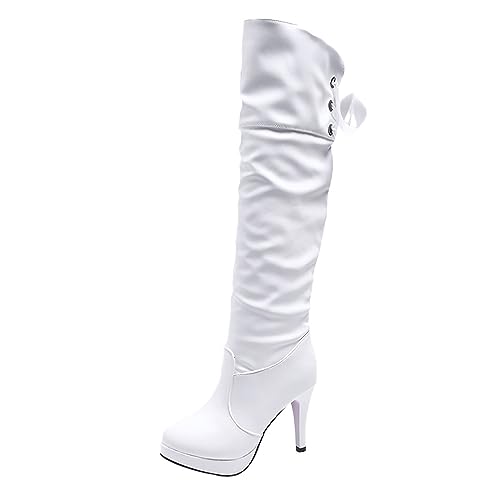 High Heels Overknees Stiefel Damen Elegante Schuhe Mit Absatz Glitzer Plateau Blockabsatz Overknee Hohe Trachtenschuhe Fetisch Stöckelschuhe Goth Highheels Spring Pumps Sexy Springerstiefel Stiletto High Heels Overknees Stiefel Damen Elegante Schuhe Mit Absatz Glitzer Plateau Blockabsatz Overknee Hohe Trachtenschuhe Fetisch Stöckelschuhe Goth Highheels Spring Pumps Sexy Springerstiefel Stiletto von Generisch