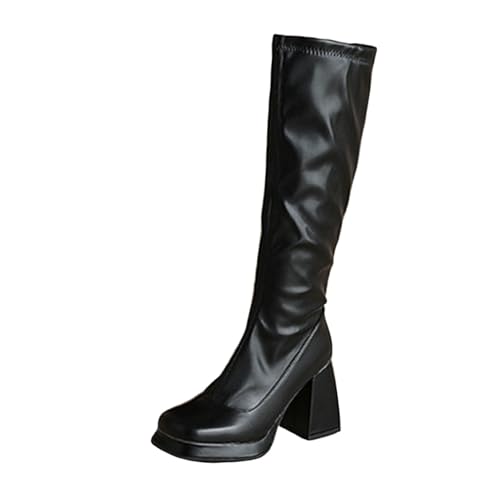High Heels Overknees Stiefel Damen Stöckelschuhe Sommer Fetisch Elegante Schuhe Mit Absatz Glitzer Pumps Plateau Trachtenschuhe Hohe Knee Boots Stiletto Sexy Blockabsatz Overknee Highheels Spring High Heels Overknees Stiefel Damen Stöckelschuhe Sommer Fetisch Elegante Schuhe Mit Absatz Glitzer Pumps Plateau Trachtenschuhe Hohe Knee Boots Stiletto Sexy Blockabsatz Overknee Highheels Spring von Generisch