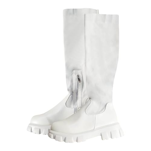 High Heels Stiefel Damen Overknees Platform Boots Blockabsatz Schuhe Fetisch Plateau Elegante Mit Absatz Overknee Pumps Stöckelschuhe Glitzer Highheels Goth Hohe Sexy Stiletto Lederstiefel Spring High Heels Stiefel Damen Overknees Platform Boots Blockabsatz Schuhe Fetisch Plateau Elegante Mit Absatz Overknee Pumps Stöckelschuhe Glitzer Highheels Goth Hohe Sexy Stiletto Lederstiefel Spring von Generisch