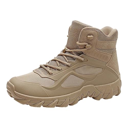 High Top Wanderschuhe Herren Damen Rutschfeste Arbeitsschuhe | Military Tactical Arbeit Stiefel | Winter Warmes Kampfstiefel Trekkingschuhe Wanderstiefel | Walkingschuhe FüR Herren Outdoor-AktivitäTen High Top Wanderschuhe Herren Damen Rutschfeste Arbeitsschuhe | Military Tactical Arbeit Stiefel | Winter Warmes Kampfstiefel Trekkingschuhe Wanderstiefel | Walkingschuhe FüR Herren Outdoor-AktivitäTen von Generisch