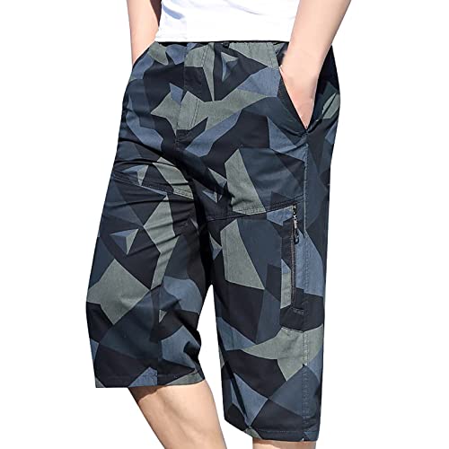 Highwaist Jeanshosen für Damen Sport Hosen männer Fitness kurz Schlafhose Herren kurz Trousers for Men Black Shorts Herren Sommer boss 1-Marine XXL 19.99 von Generisch